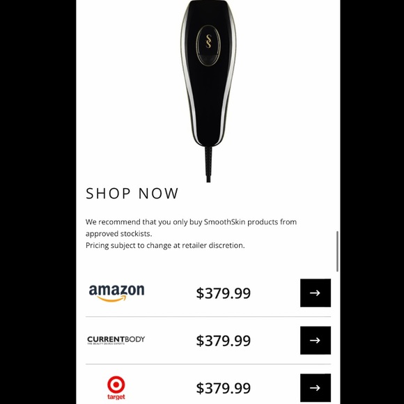 SmoothSkin Pure IPL Hair Removal Device for body and face - Picture 2 of 5